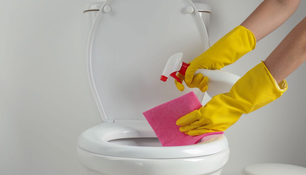 Spruzzare aceto intorno al WC: a cosa serve e perché è così importante
