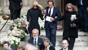 Da Beatrice Borromeo a Claudia Schiffer: l’omaggio al funerale di Mathilde Favier