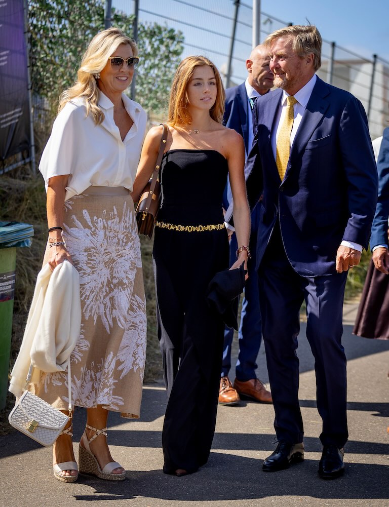 I look dei Reali d'Olanda al Gran Premio