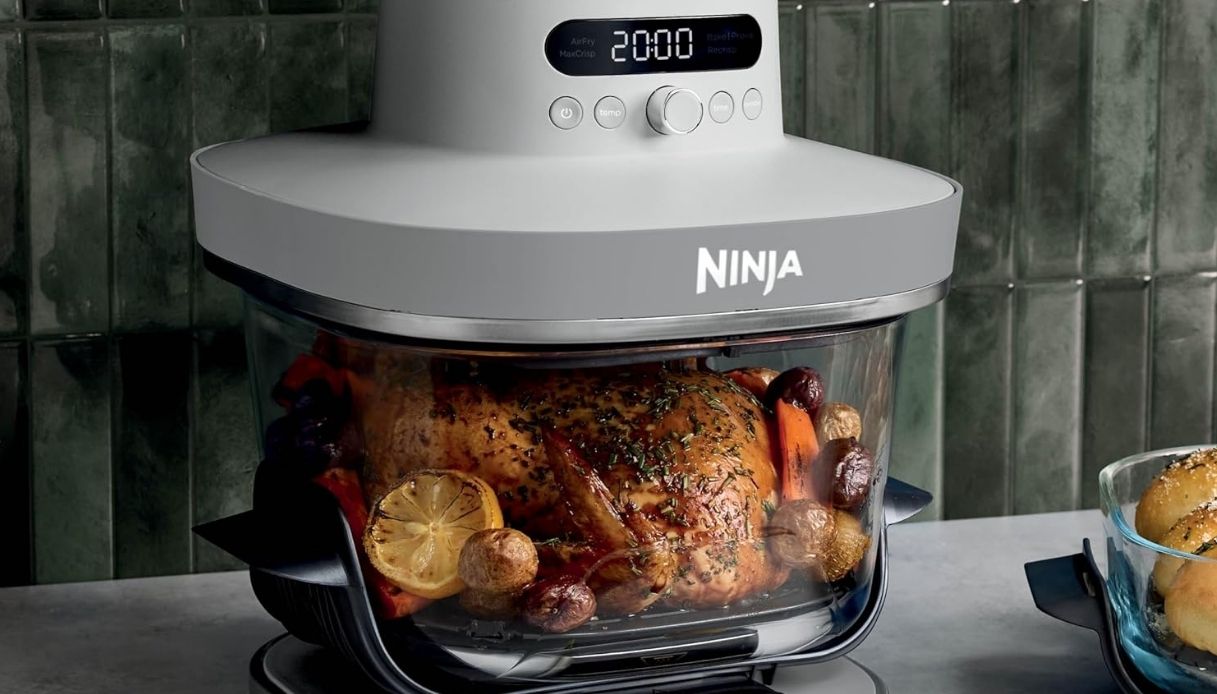 questa friggitrice ad aria in vetro di ninja in versione xl sostituisce definitivamente il forno oggi in sconto da Dilei.it questa friggitrice ad aria in vetro di ninja in versione xl sostituisce definitivamente il forno oggi in sconto