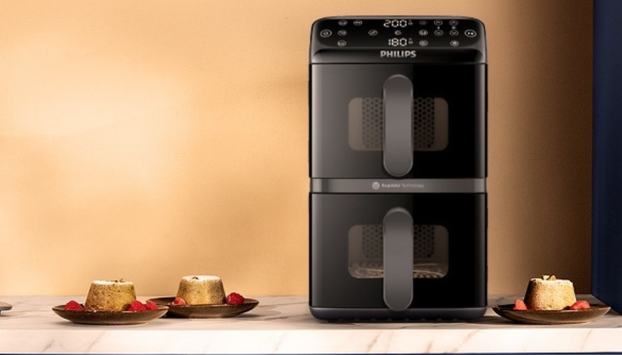 la friggitrice ad aria verticale a doppio cestello ti salva la cena ed 232 la svolta in cucina da Dilei.it la friggitrice ad aria verticale a doppio cestello ti salva la cena ed 232 la svolta in cucina