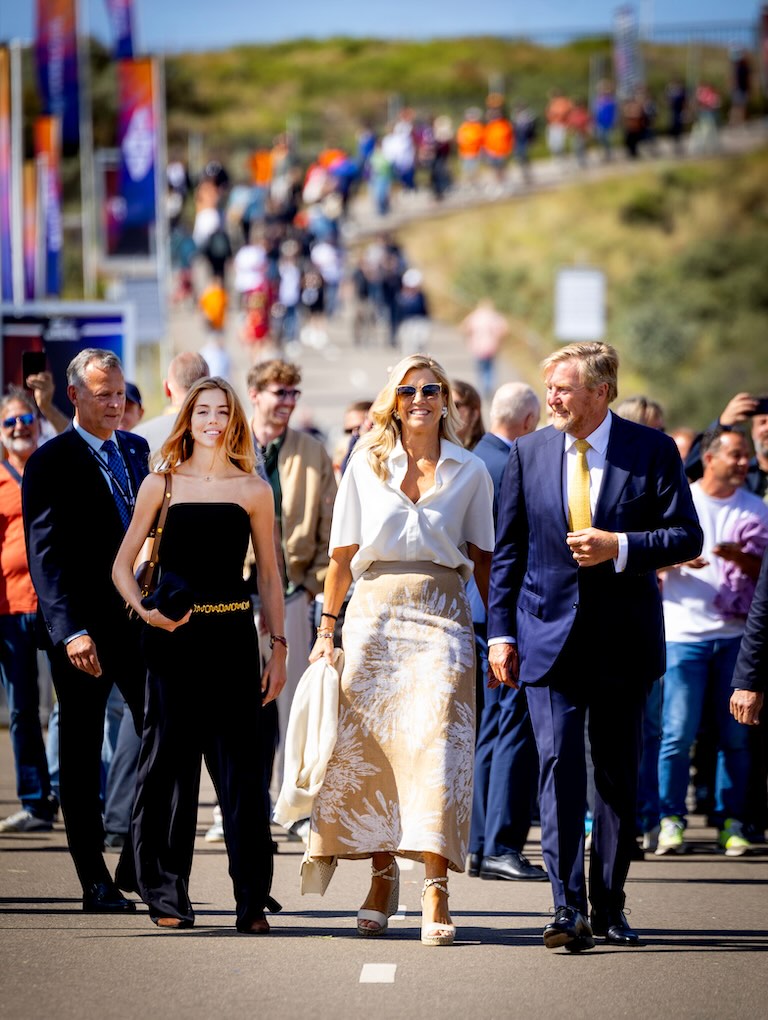 La Famiglia Reale d'Olanda al Gran Premio