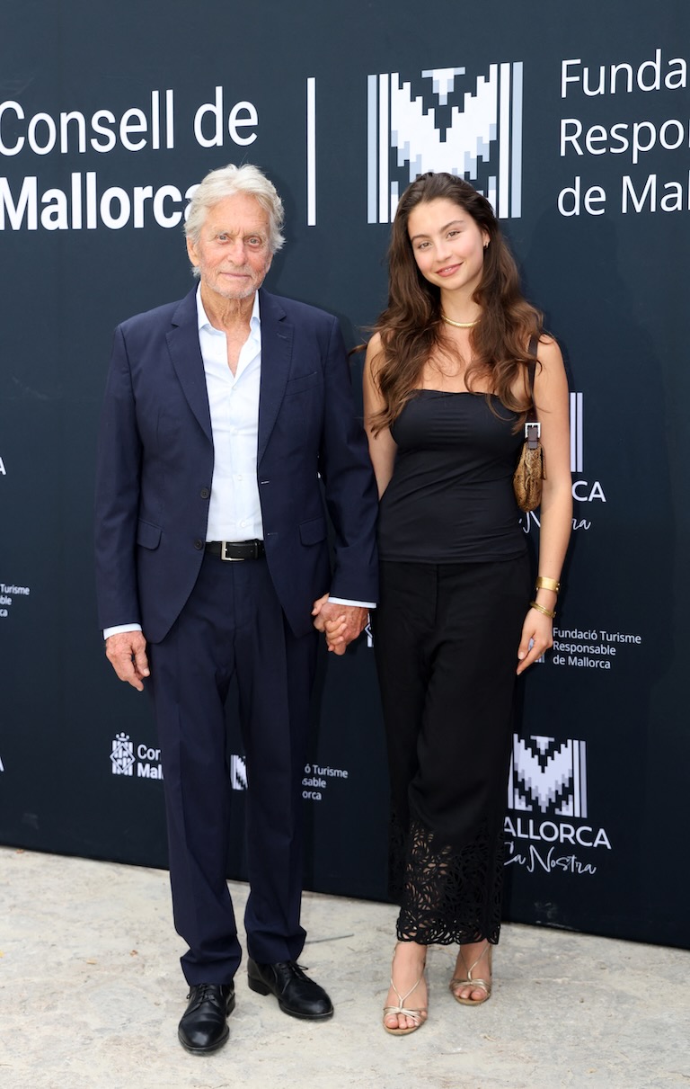 Michael Douglas e Carys Zeta Douglas