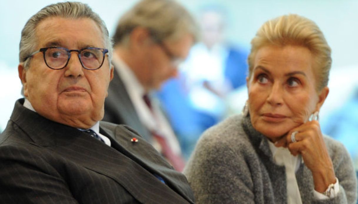 Silvia Monti e Carlo De Benedetti