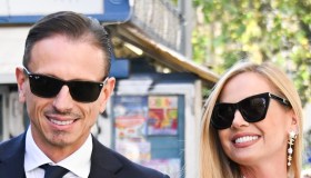 Federica Panicucci, vacanza romantica alle Maldive con Marco Bacini (e tre pezzi a fiori)