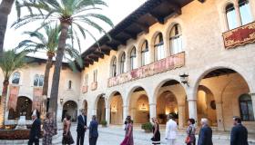 Palazzo dell’Almudaina dove Letizia di Spagna trascorre le sue vacanze a Palma di Mallorca