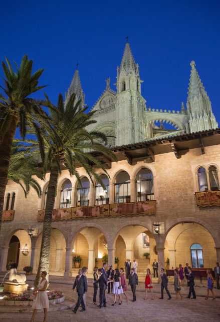 Palazzo Almudaina sulla Cattedrale di Palma