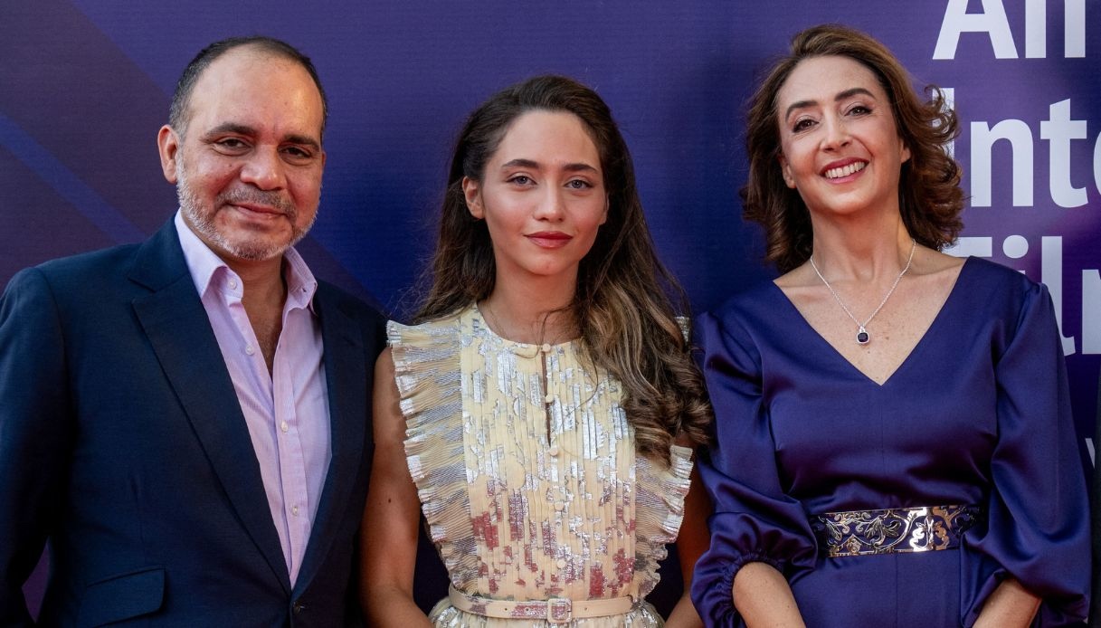 La Principessa Jalila bint Ali con i suoi genitori