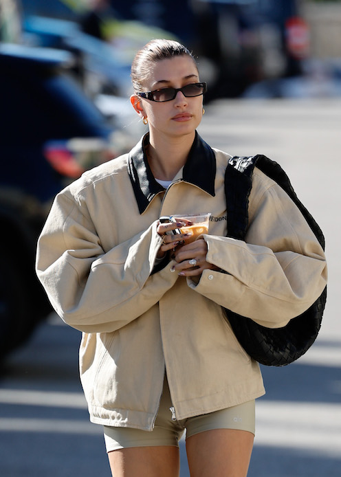 Barn jacket Hailey Bieber autunno
