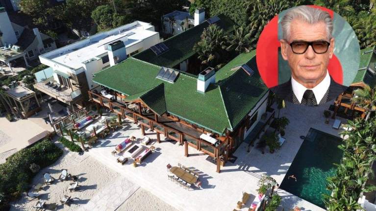 Pierce Brosnan mette in vendita la villa sulla spiaggia da 100 milioni di dollari