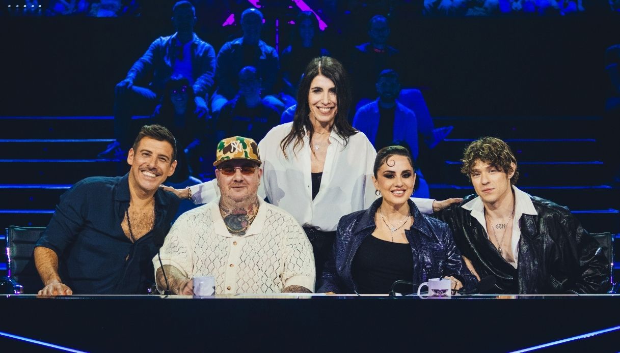 Giorgia e i giudici di X Factor