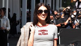 Giulia Salemi, sul look sporty in front row alla New York Fashion Week 2026