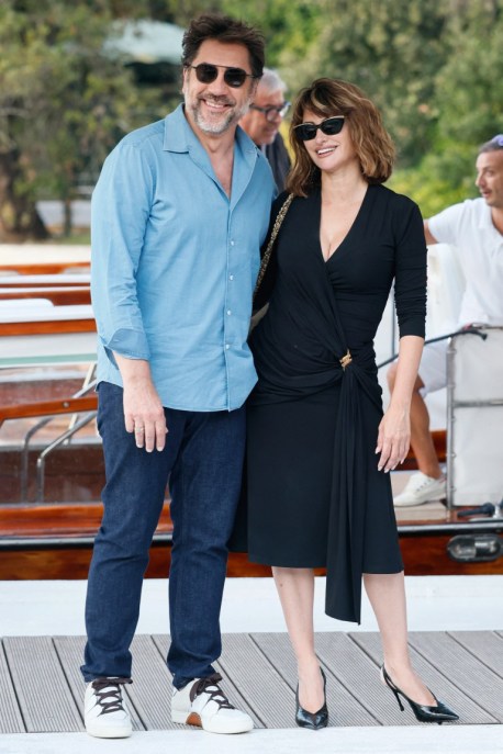 Javier Bardem e Penelope Cruz a Venezia