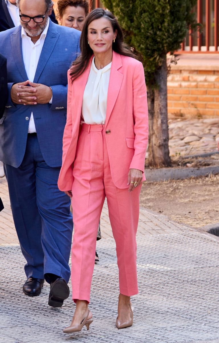 Il tailleur preferito di Letizia di Spagna