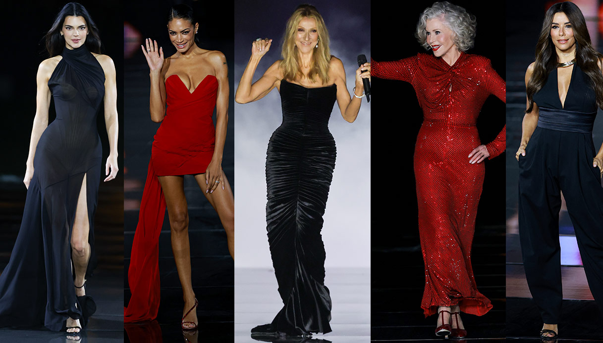 PFW, sfilata d'apertura Le Défilé di L'Oréal Paris: il trionfo di Celine Dion e delle over anta