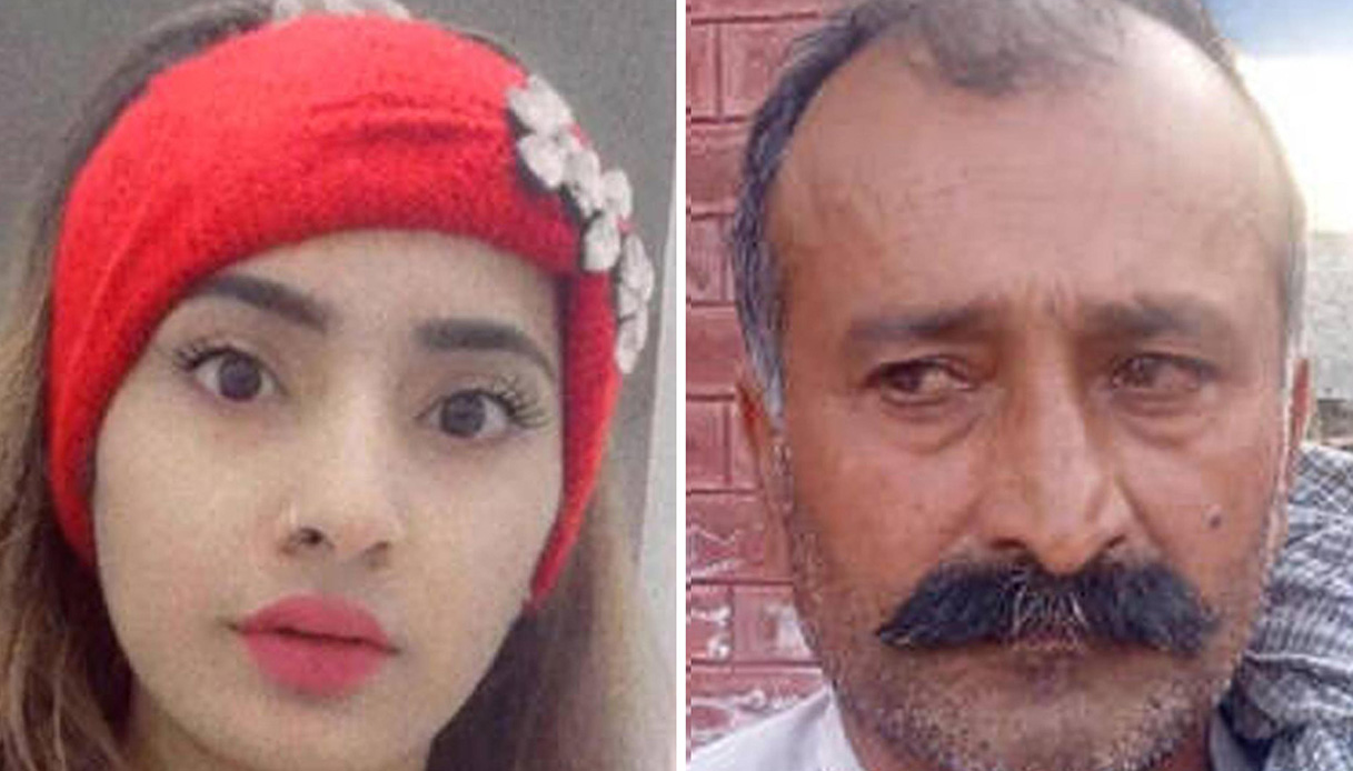 Saman Abbas e il padre Shabbar Abbas