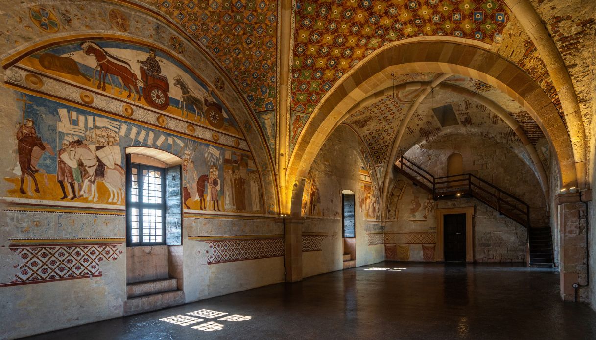 Sala della Giustizia della Rocca di Angera
