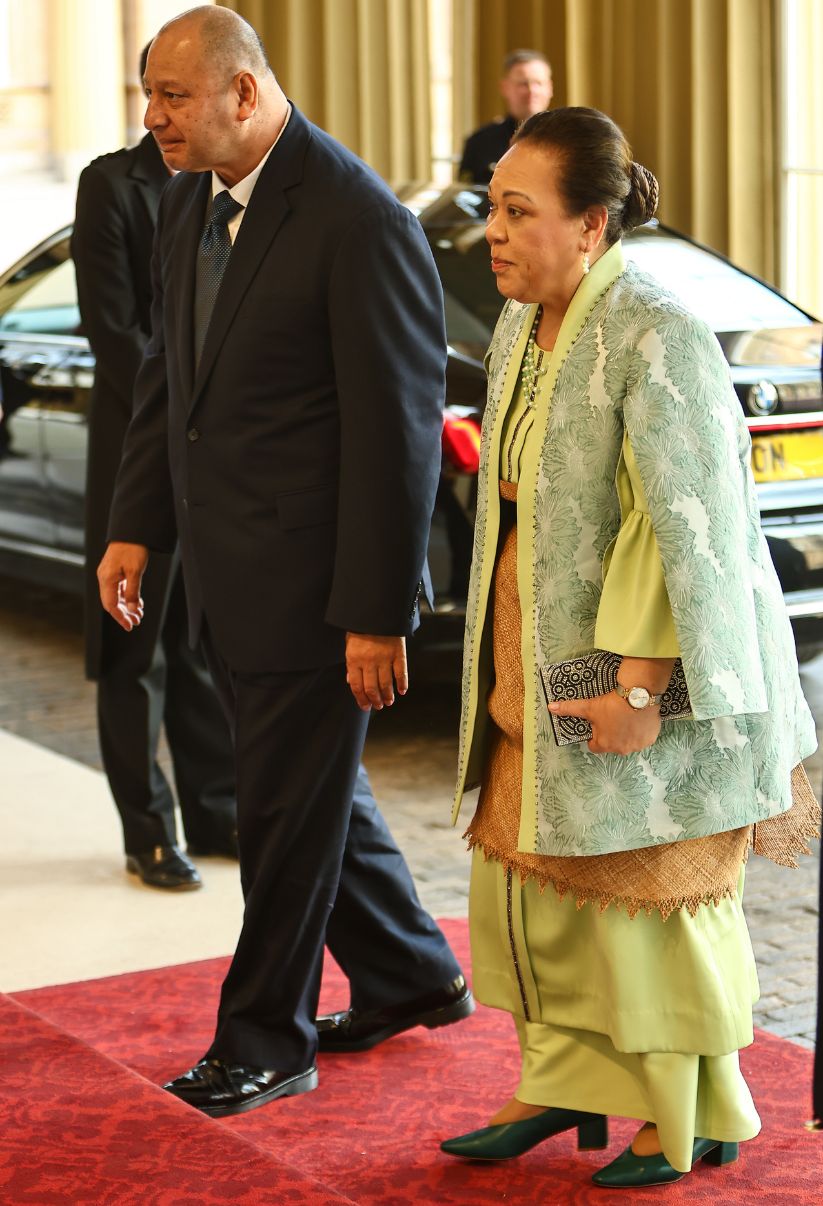 Tupou VI di Tonga e la moglie Nanasipauʻu Tukuʻaho