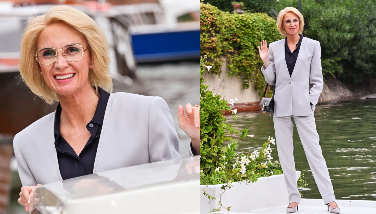 Emanuela Fanelli invecchiata nella serie mockumentary "Peccato"