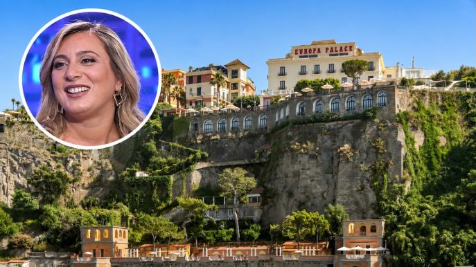 La splendida villa liberty (ora hotel) a Sorrento, scelta da Ida di Filippo per il suo matrimonio