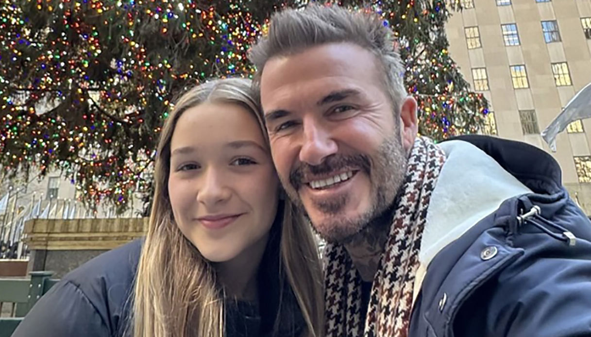 Harper e David Beckham