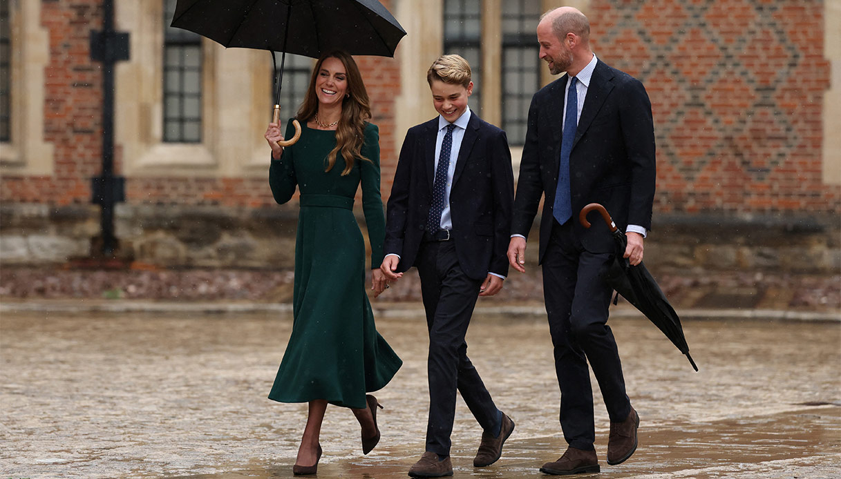 Kate Middleton George William Eton College