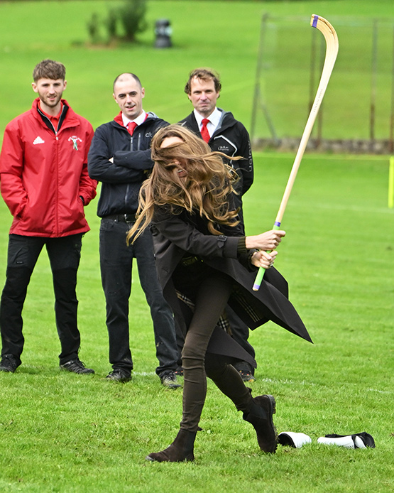 Kate Middleton shinty