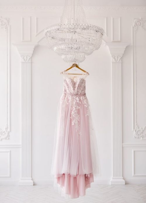Abito blush pink