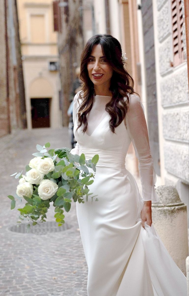 L'abito di Giorgia Cardinaletti