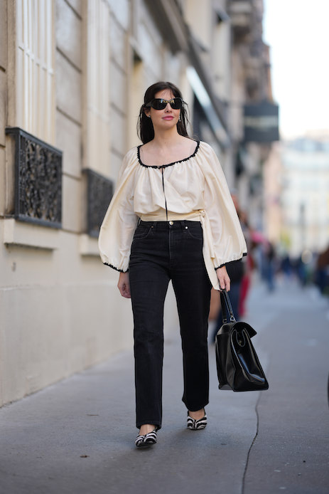 Ballerine zebrate autunno
