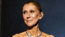 Celine Dion scivola sul palco e cade, il pubblico canta per lei le parole dimenticate