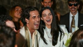 Damiano David, le foto inedite dal matrimonio e la dedica a Dove Cameron: “Il giorno più bello”