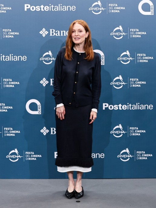 Julianne Moore alla Festa del Cinema di Roma 2026, il look Ladylike conquista