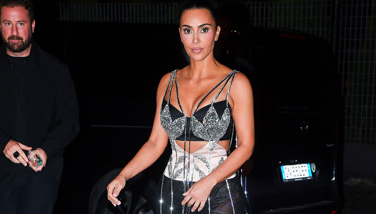 Kim Kardashian fa shopping a Roma