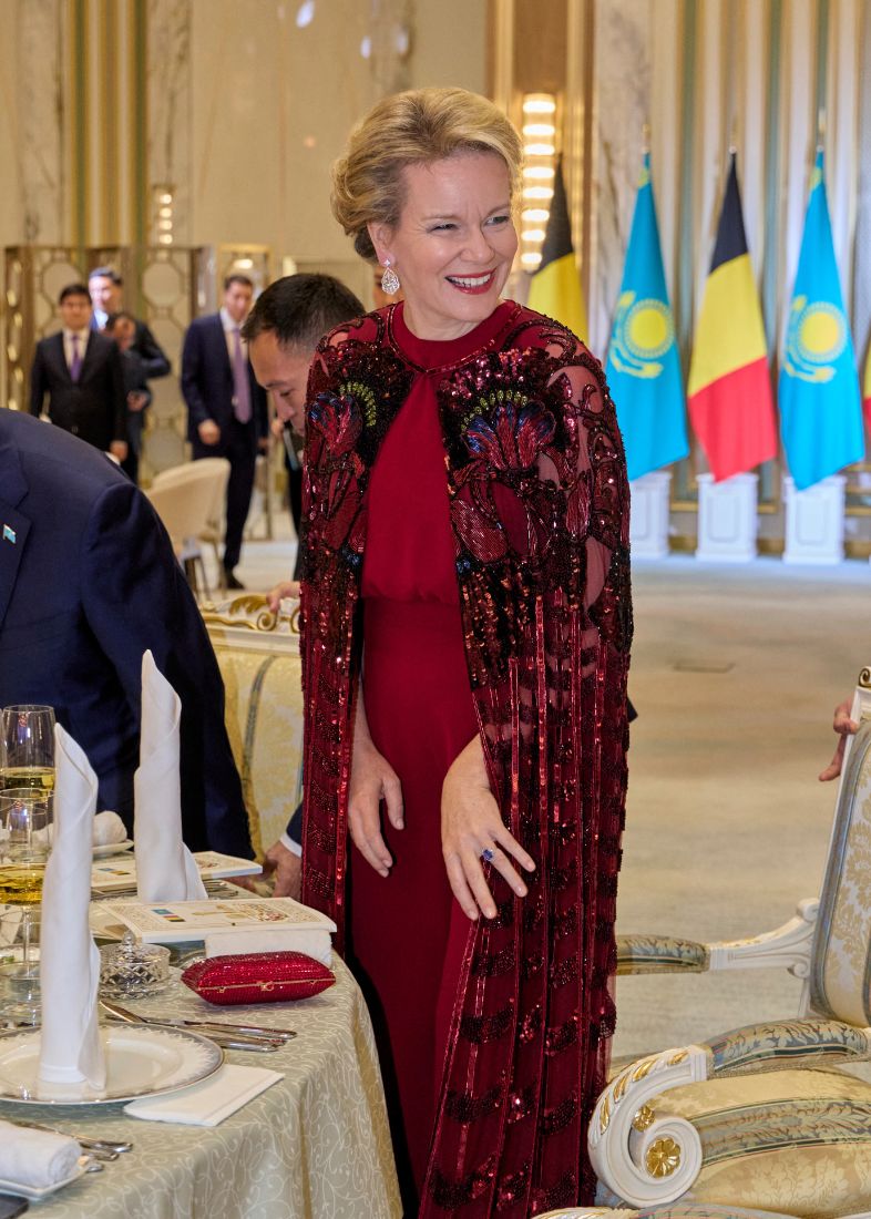 Matilde del Belgio in Kazakistan