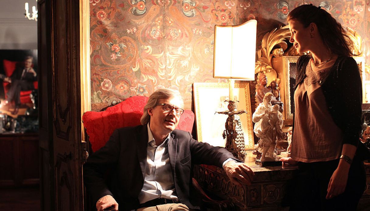 La casa di Vittorio Sgarbi