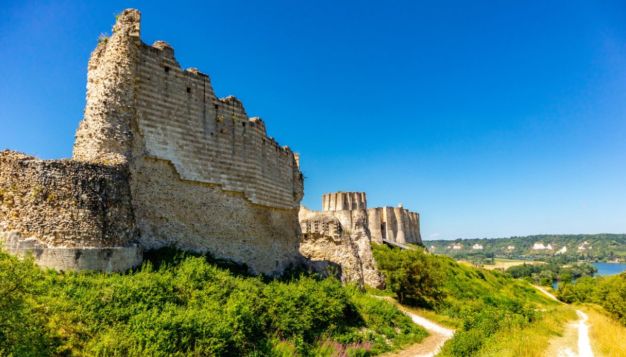 Le mura di Chateau Gaillard