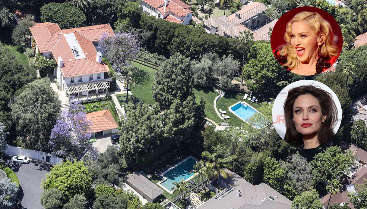 Madonna compra per 24,75 milioni la casa di Angelina Jolie