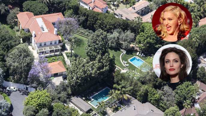 Madonna compra per 24,75 milioni la casa di Angelina Jolie