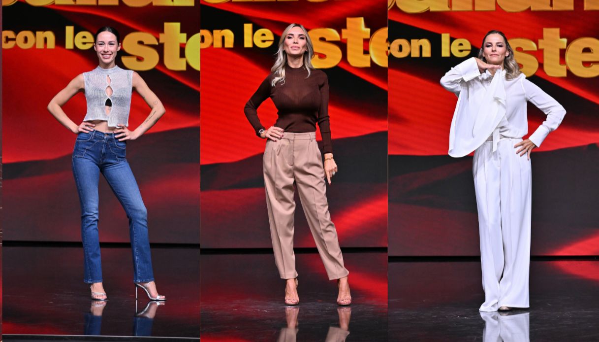 I primi look di Ballando con le Stelle 2026: Aurora Ramazzotti in tacchi altissimi, Bocchi in trasparenze, Fialdini angelica