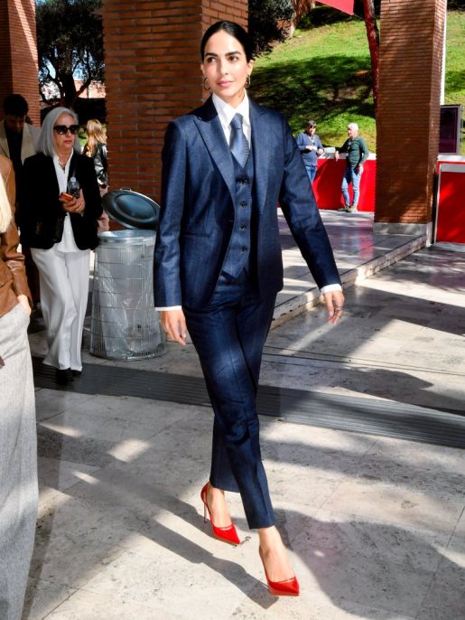 Rocio Morales, cravatta e gilet alla Festa del Cinema di Roma 2026: lo stile mannish vince ancora