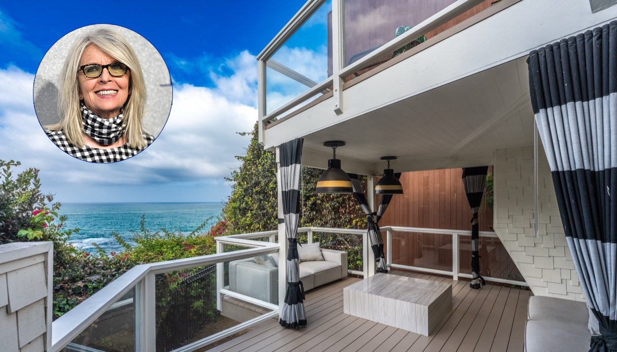 La meravigliosa villa sull'oceano da 10,3 milioni di dollari, disegnata personalmente da Diane Keaton