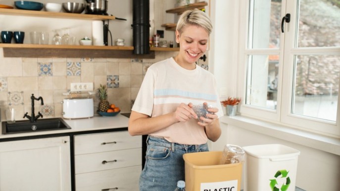 Dove mettere il cestino della spazzatura in cucina secondo gli esperti