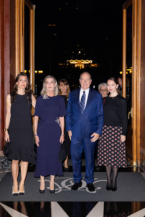 Charlotte Casiraghi Carolina di Monaco Alberto di Monaco Alexandra di Hannover