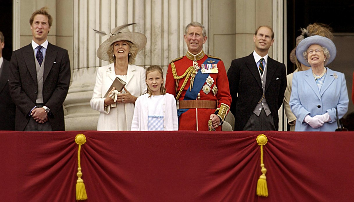 Ella Mountbatten da bambina al Trooping the Colour