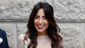Giorgia Cardinaletti sposa all'insegna della semplicità: l'abito chic e minimal