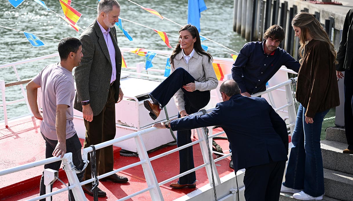 Letizia di Spagna incidente barca