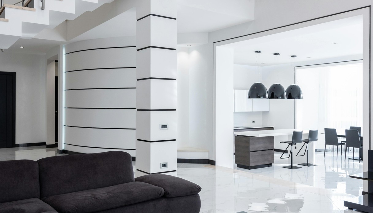 il bianco e nero diventa materico e caldo e riscrive l8217eleganza assoluta in casa da Dilei.it il bianco e nero diventa materico e caldo e riscrive l8217eleganza assoluta in casa