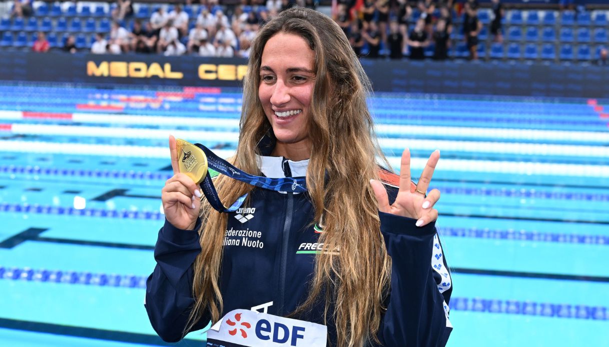 Le Azzurre del nuoto