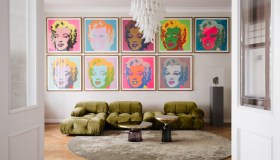 Marilyn, vinili e stucchi d’epoca nell’appartamento borghese di Charlottenburg